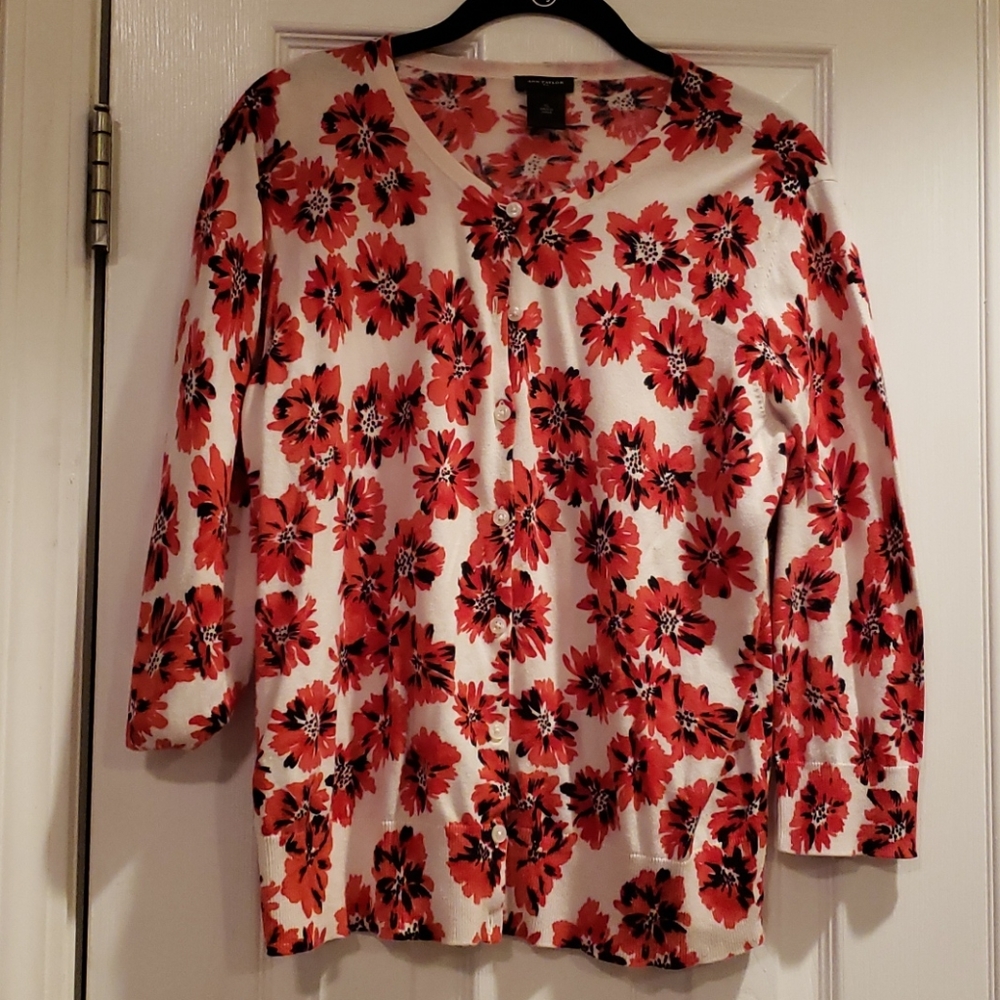 Lightweight Ann Taylor Factory cardigan.